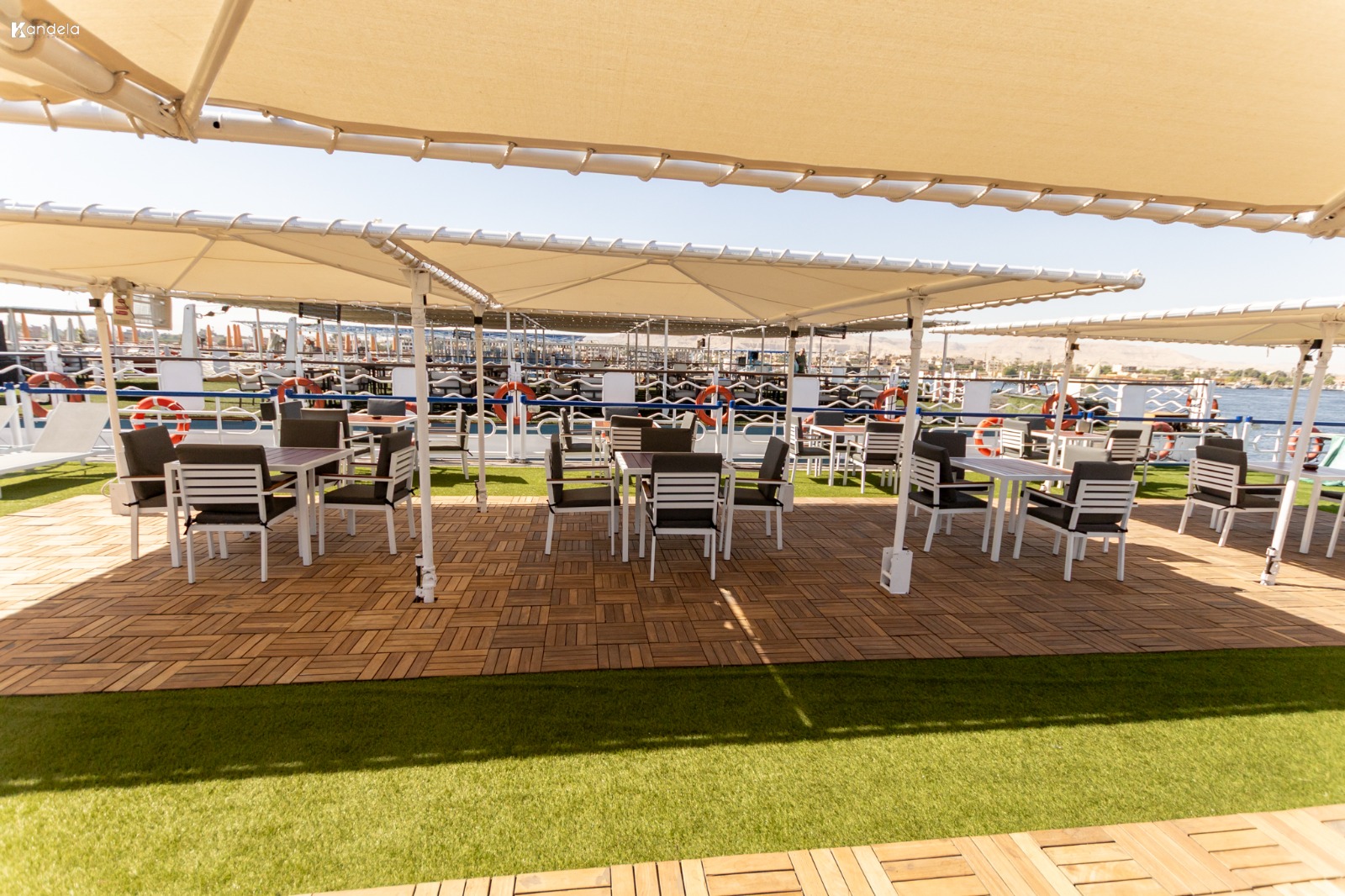 Sunset views from MS Al Nabilatan sundeck