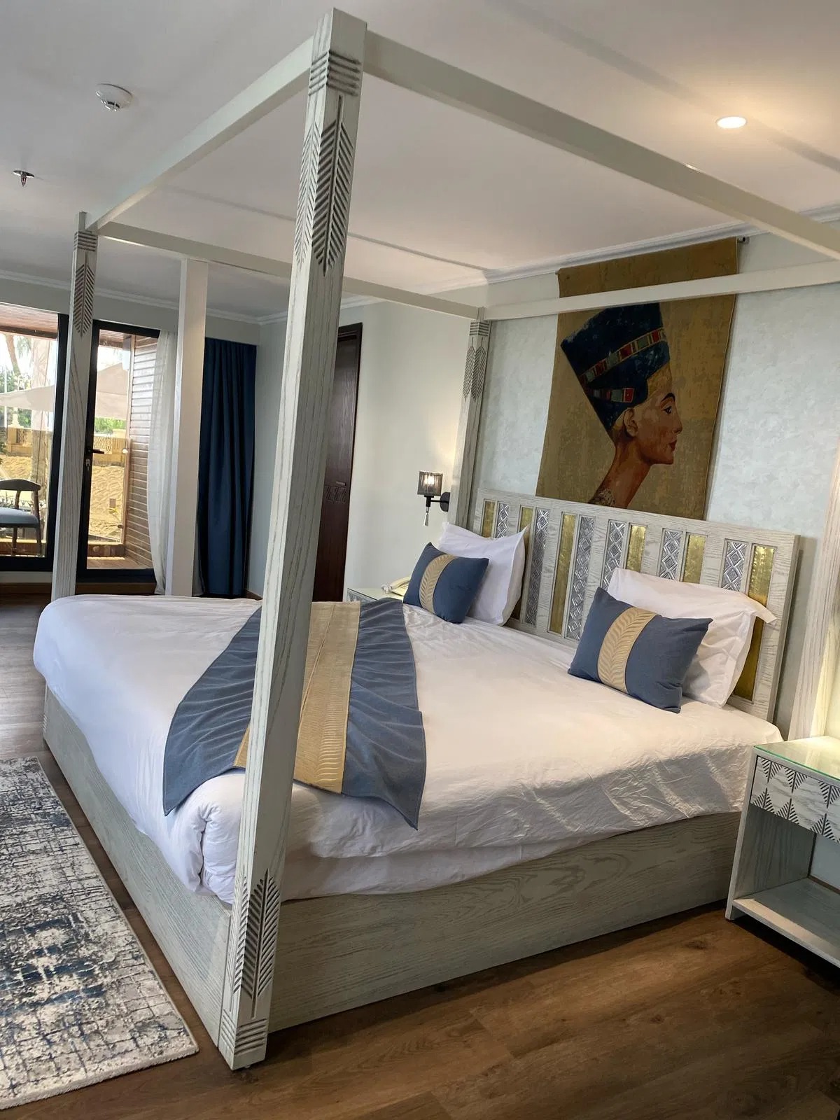 IRIS Dahabiya boutique luxury wooden sailing boat on the Nile, Egypt